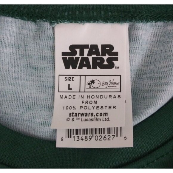 New Bay Island Disney Star Wars The Mandalorian Grogu Christmas Pet Shirt Large - Picture 3 of 3